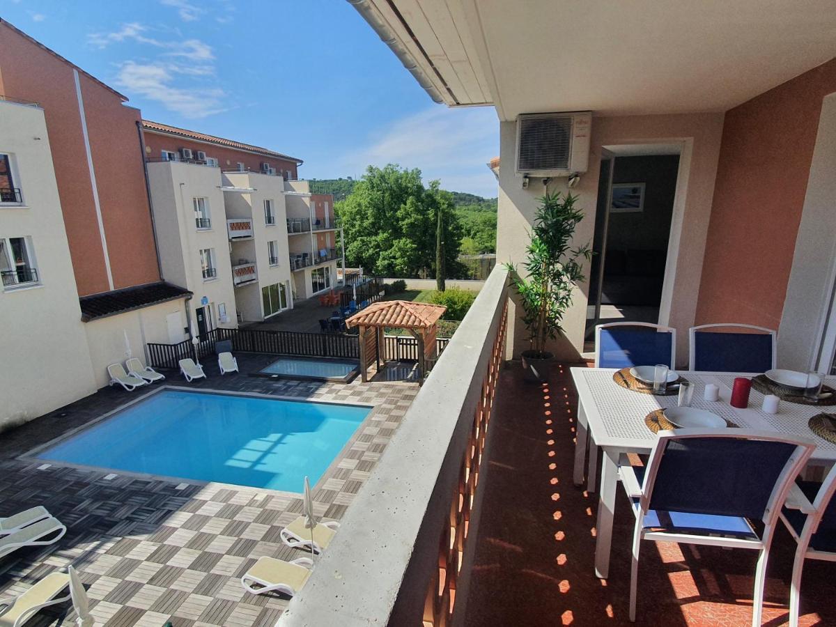 La Piscine Des Gorges - Climatisation Parking Apartment Greoux-les-Bains Luaran gambar