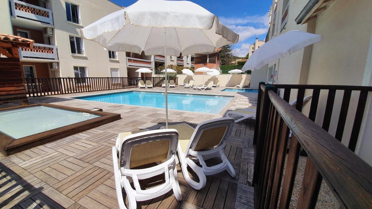 La Piscine Des Gorges - Climatisation Parking Apartment Greoux-les-Bains Luaran gambar